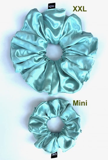 BRIDAL SATIN Turquoise Mini